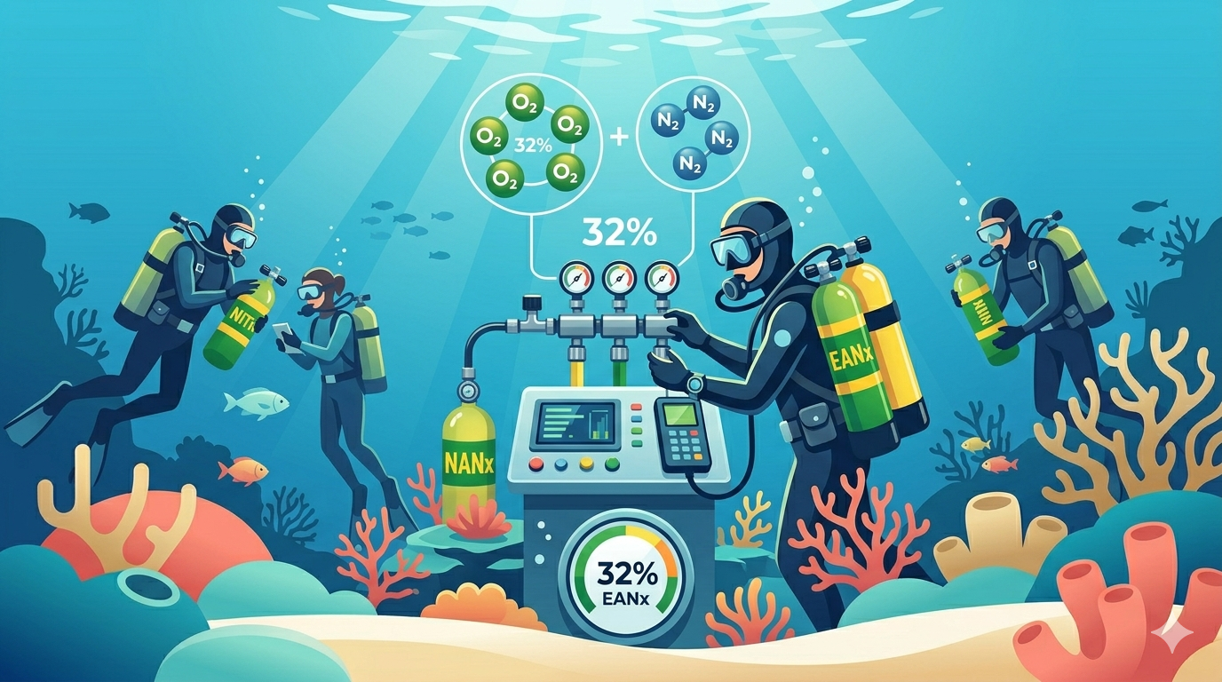 SSI Nitrox 32% Diver Spec.